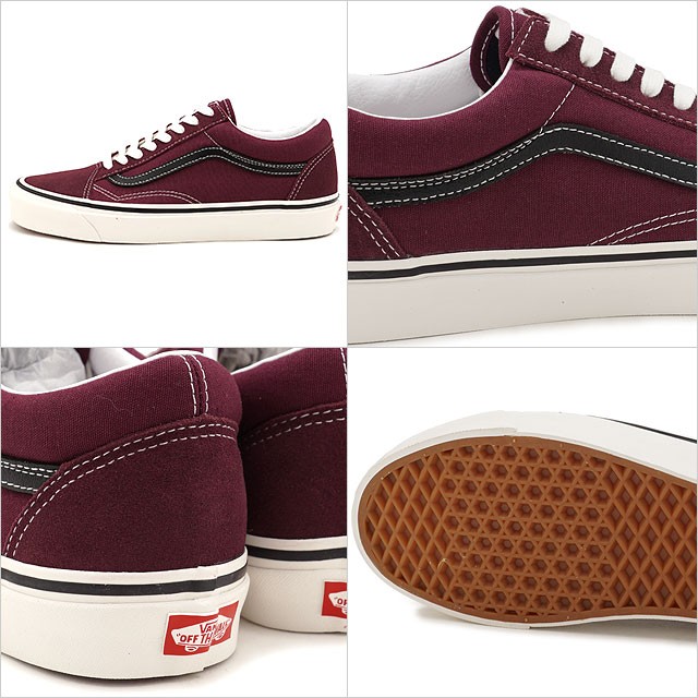 VANS バーガンディ/イエロー ドラムバッグ 20250108043131-0.webp