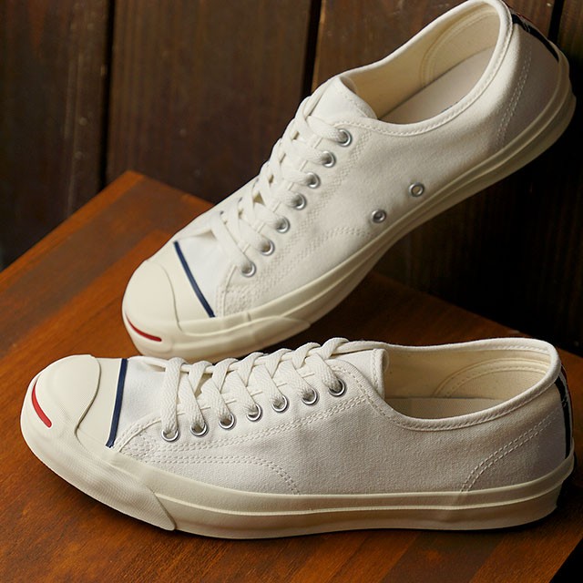 コンバース　ジャックパーセル　ホワイト　スニーカー CONVERSE（コンバース） スニーカー ジャックパーセル トリコライン RH