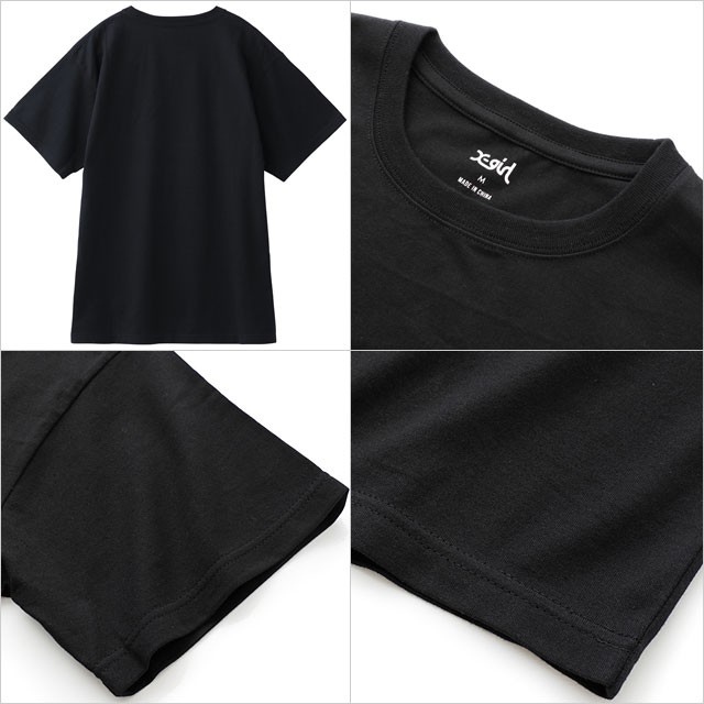 X-girl半袖Tシャツ エックスガール レディース 半袖Tシャツ オーバルロゴ バック