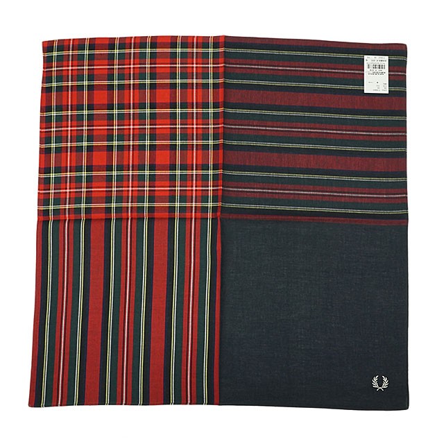 FRED PERRY フレッドペリー ハンカチ HANDKERCHIEF F19941 FW20