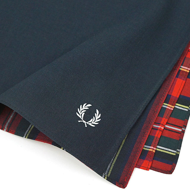 FRED PERRY 黒 ハンカチ　３枚セット セール】Handkerchief／チェックハンカチ（ハンカチ/ハンド