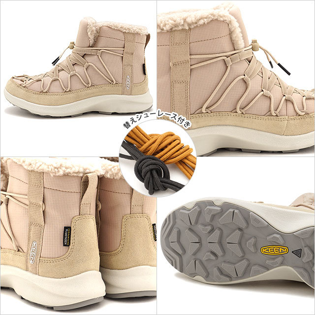 KEEN キーン ユニーク スニーク チャッカ ウォータープルーフ W
