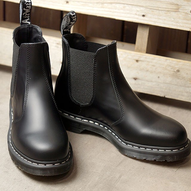 ドクターマーチン Dr.Martens 2976 ホワイトステッチ チェルシーブーツ