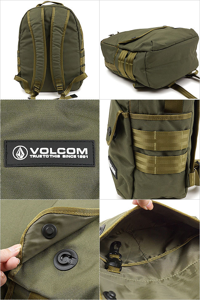 ボルコム アーミー　バッグパック VOLCOM 正規品 ボルコム リュック 22L バックパック HARDBOUND