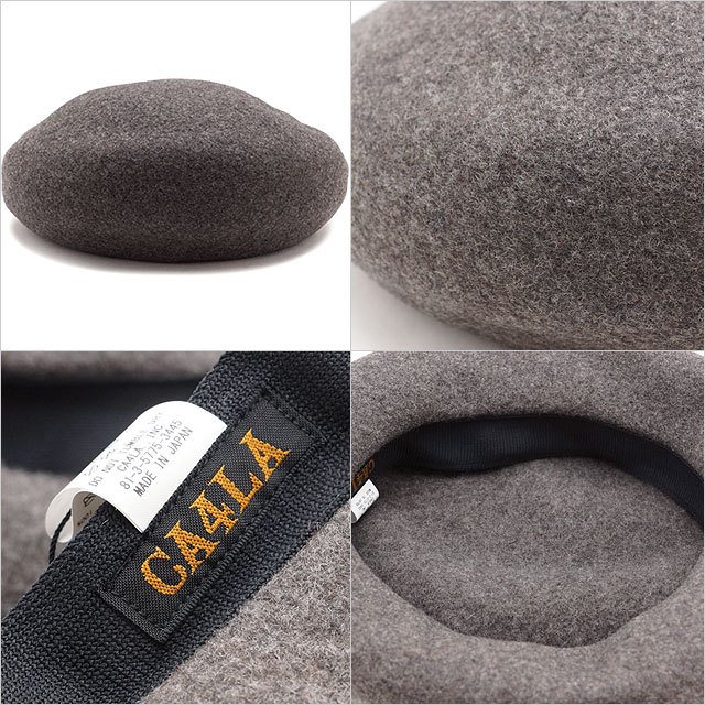 CA4LA カシラ ベレー帽 RM BIG BERET6 ZKN02126 FW20 メンズ