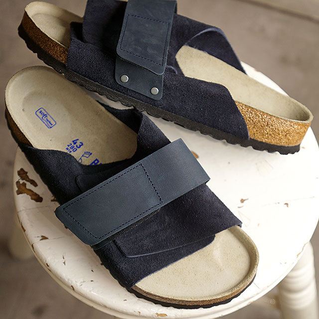 美品 ビルケンシュトック キョウト 24cm サンダル ネイビー コンフォート 楽天市場】ビルケンシュトック BIRKENSTOCK キョウト サンダル
