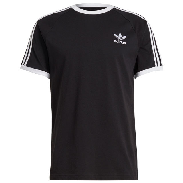 adidas ストライプ Tシャツ XS アディダス テリー スリーストライプス 半袖Tシャツ - ホワイト