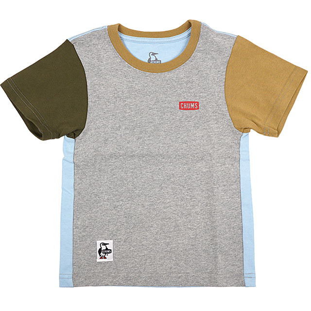 チャムス CHUMS キッズ ブービーロゴ Tシャツ Kid&apos;s Booby Logo T-Shir...