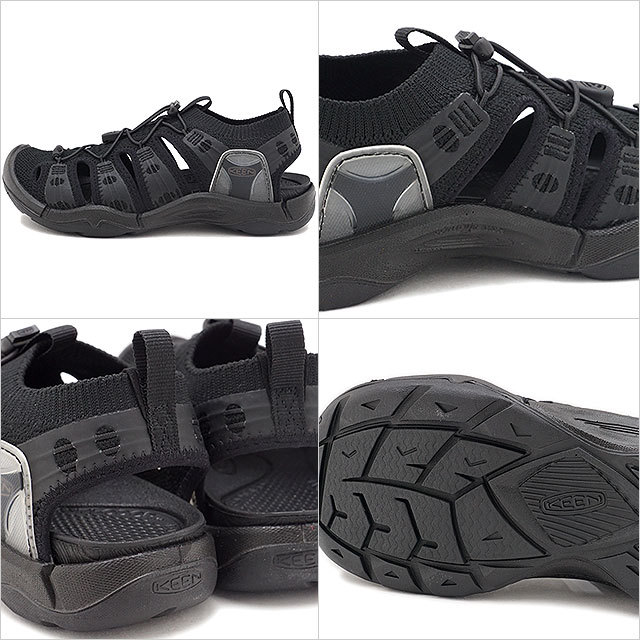 完売モデル KEEN EVO FIT 1 ブラック 24.5 サンダル　キーン KEEN キーン レディース エヴォフィット ワン WOMEN EVOFIT 1