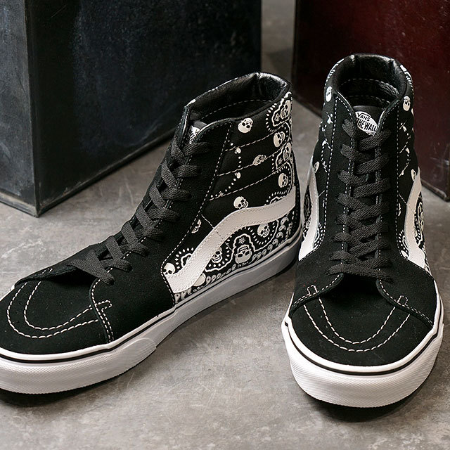 VANS バンズ スニーカー バンダナ スケートハイ BANDANA SK8-HI VANS バンズ スニーカー バンダナ スケートハイ BANDANA SK8-HI