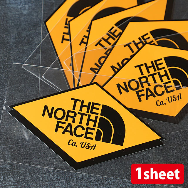 ザ・ノースフェイス THE NORTH FACE TNF プリントステッカー TNF Print Sticker NN32121-CY SS21 撥水  シール 車 自転車 コーションイエロー イエロー系 :10067557:SHOETIME - 通販 - Yahoo!ショッピング