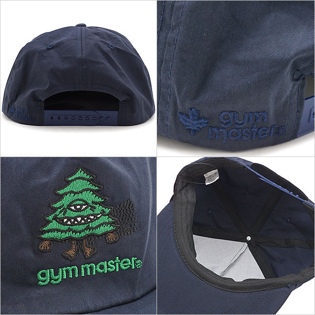 gym master ジムマスター GYMMASTER ブレンドツイルハッピー刺繍