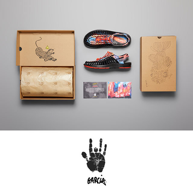 【限定コラボ】キーン　KEEN　ユニークサンダル　ジェリー・ガルシア KEEN キーン ジェリー・ガルシア メンズ ユニーク JERRY GARCIA