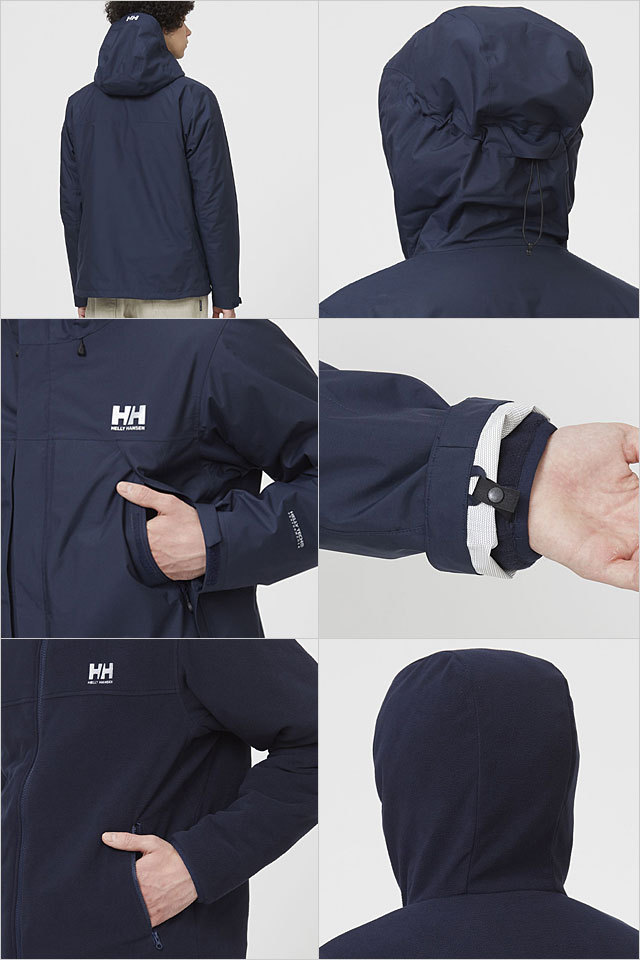 1/30迄値下　極美品ランバンスポール　パテッド3wayジャケット40 楽天市場】【SALE】HELLY HANSEN ヘリーハンセン HH12463 SCANDZA 3WAY