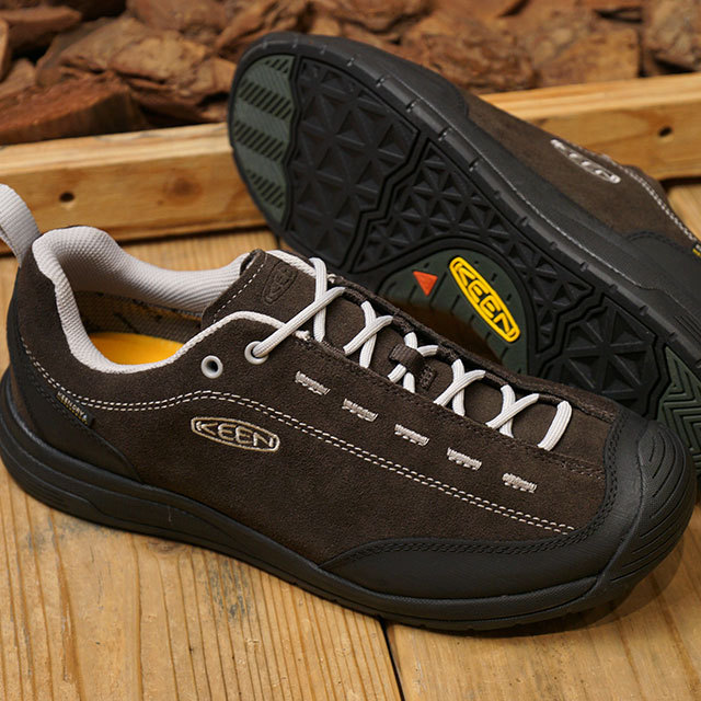 キーン KEEN メンズ ジャスパー ツー ウォータープルーフ M JASPER II WP 1025462 FW21 防水スエード スニーカー  キャンプ アウトドア Mulch Vapor ブラウン系 :10068687:SHOETIME - 通販 - Yahoo!ショッピング