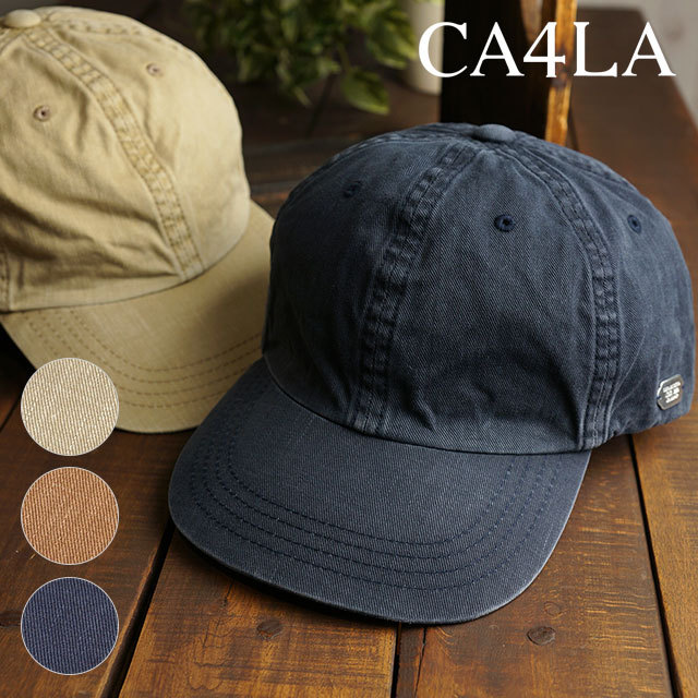 CA4LA カシラ ベースボールキャップ BEAN KUB01609 FW21 メンズ