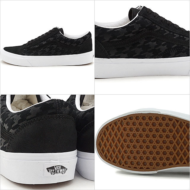 VANS ヴァンズ スニーカー ハウンドトゥースエンボス オールド