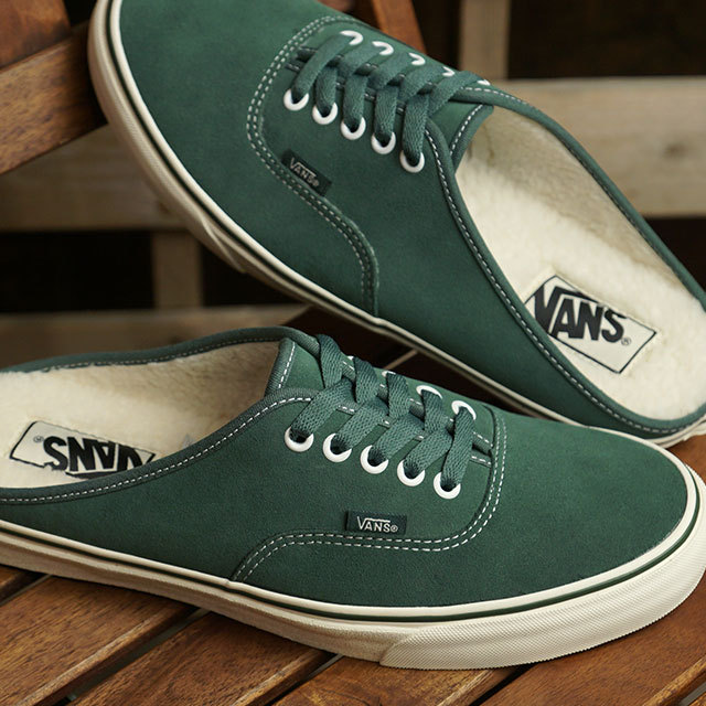 VANS スニーカー AUTHENTIC MULE FERN GREEN MARSHMALLOW VN0A54F72BJ 10068877_1.jpg