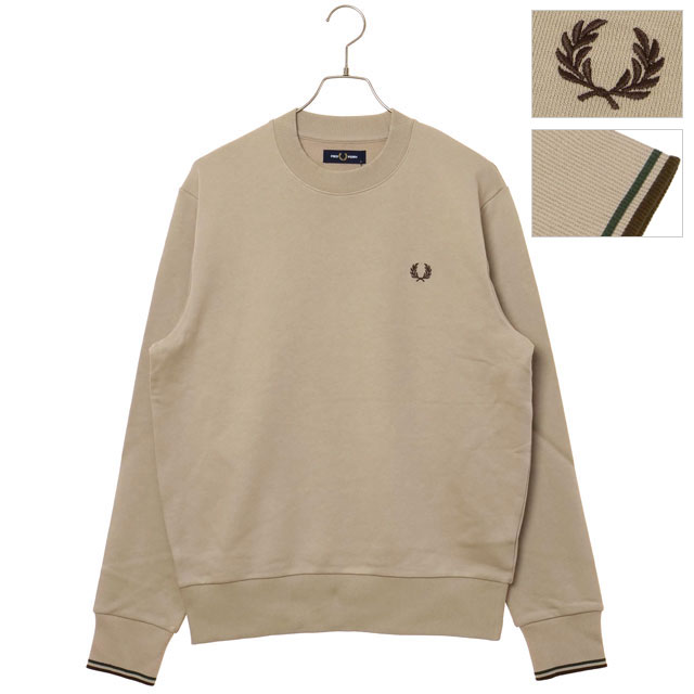 FRED PERRY（フレッドペリー） クルーネック スウェットシャツ M7535