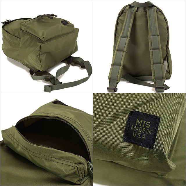 MIS（エムアイエス） リュック デイパックS DAYPACK S MIS-P104 FW21
