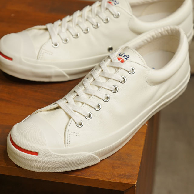 せール コンバース ジャックパーセル Converse ローカット白レザー CONVERSE（コンバース）JACK PURCELL LEATHER（ジャックパーセル