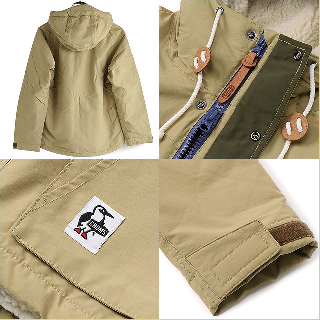 CHUMS（チャムス） レディース キャンピングボアパーカー W Camping