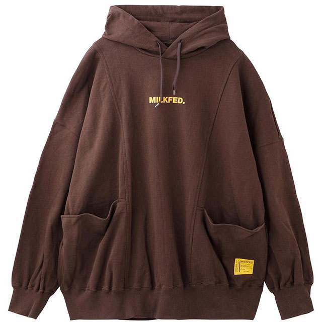 新品タグ付き ミルクフェド SUPER BIG SWEAT TOP MILKFED.（ミルクフェド） レディース ビッグ スウェットトップ BIG