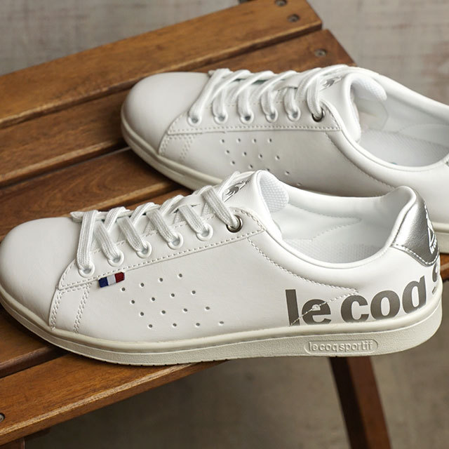 le coq sportif - coco 中古 ルコックスポルティフ le coq sportif レディース レインワンピース M 赤 白 ボーダー 2WAY フード収納可能 中古 レディース ルコックスポルティフ le coq sportif レイン