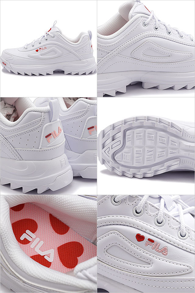 FILA（フィラ） ディスラプター ハート レディース スニーカー