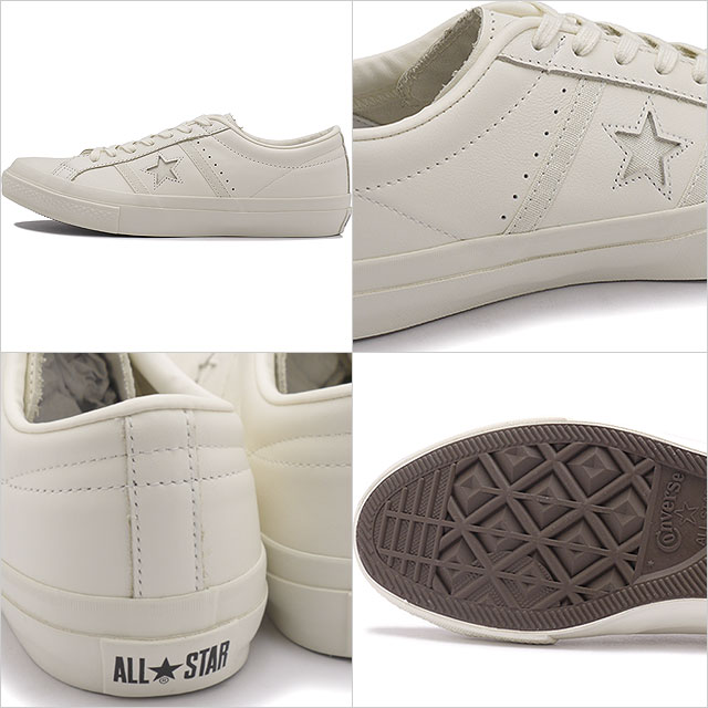 CONVERSE（コンバース） スター＆バーズ レザー スニーカー 35200351