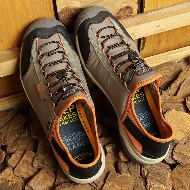 キーン KEEN フッドモック エイチエス メンズ スニーカー 1026102 SS22 M HOODMOC HS キャンプ アウトドアシューズ  Brindle Fossil Orange カーキ系 : 10070683 : SHOETIME - 通販 - Yahoo!ショッピング