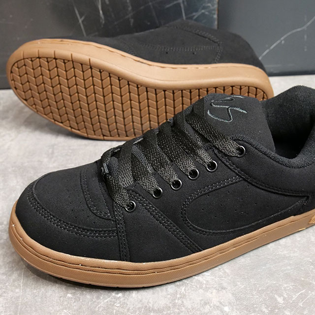 エス eS アクセル オージー メンズ スニーカー SS22 ACCEL OG スケートボーディング スケシュー BLACK CHARCOAL GUM  黒 ブラック系 : 10070764 : SHOETIME - 通販 - Yahoo!ショッピング