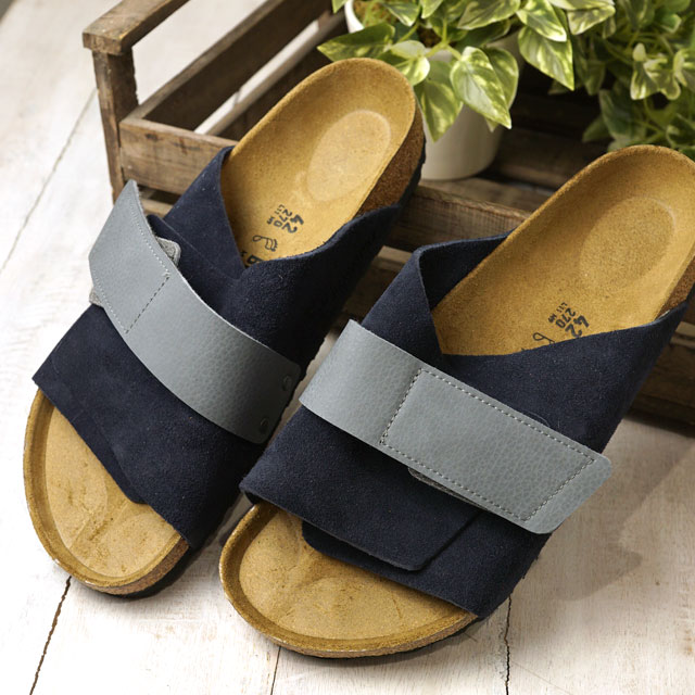 ビルケンシュトック BIRKENSTOCK キョート ベロア デザート スエード メンズ サンダル レギュラー幅 1022315 SS22 Kyoto  VL Desert Suede Midnight ネイビー系 :10070879:SHOETIME - 通販 - Yahoo!ショッピング