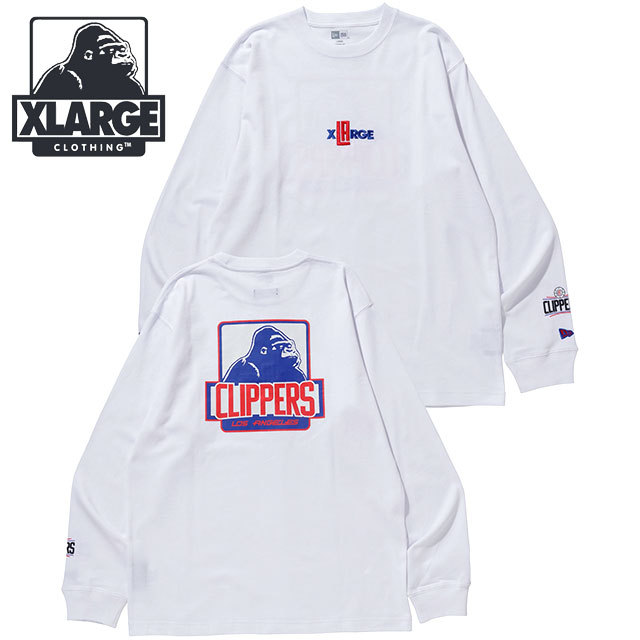 XLARGE（エクストラ ラージ） クリッパーズ スタンダードロゴ ロング