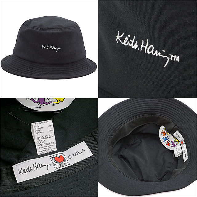 カシラ CA4LA キースヘリング コラボ バケットハット CKH00074 SS22 KEITH HARING X CA4LA TWO TONE  HAT メンズ・レディース 帽子 フリーサイズ : 10071314 : SHOETIME - 通販 - Yahoo!ショッピング