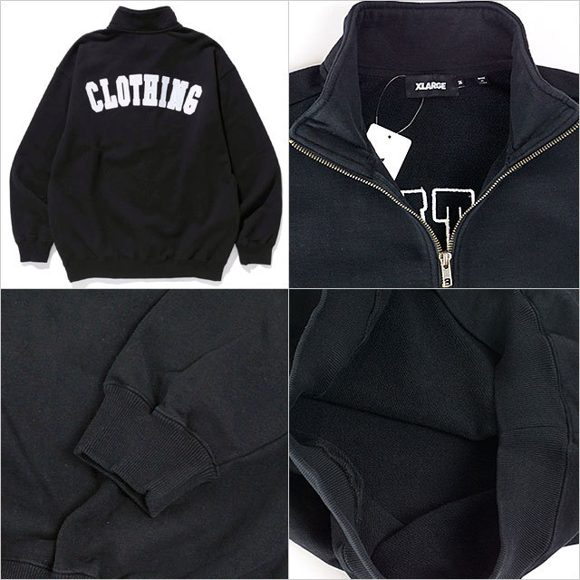 XLARGE（エクストララージ）の「XL RECORDS HALF ZIP PULLOVER