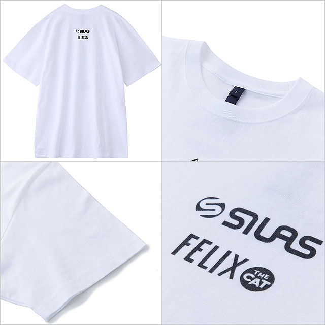 【レア 新品未使用】フジファブリック　SILASコラボTシャツ　Mサイズ SILAS サイラス コラボ フェリックス・ザ・キャット フェイス