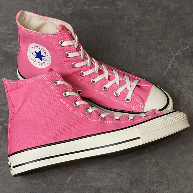 コンバース ジャパニーズモデル ピンク ハイカットスニーカー CHUCK TAYLOR ○○コンバース オールスター ハイカット 限定