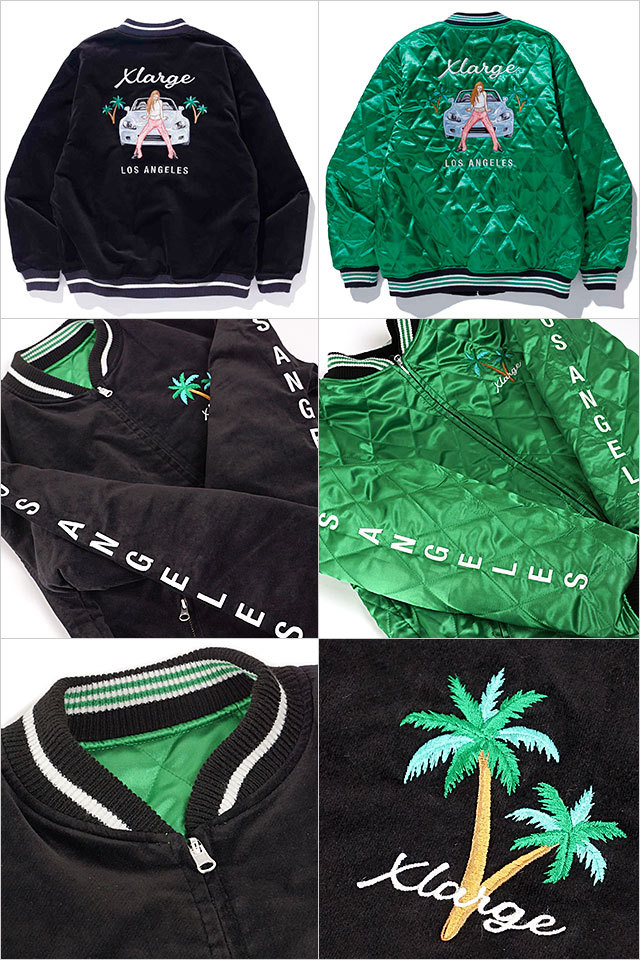 XLARGE エクストララージ リバーシブルフラッグ GAL スーベニア