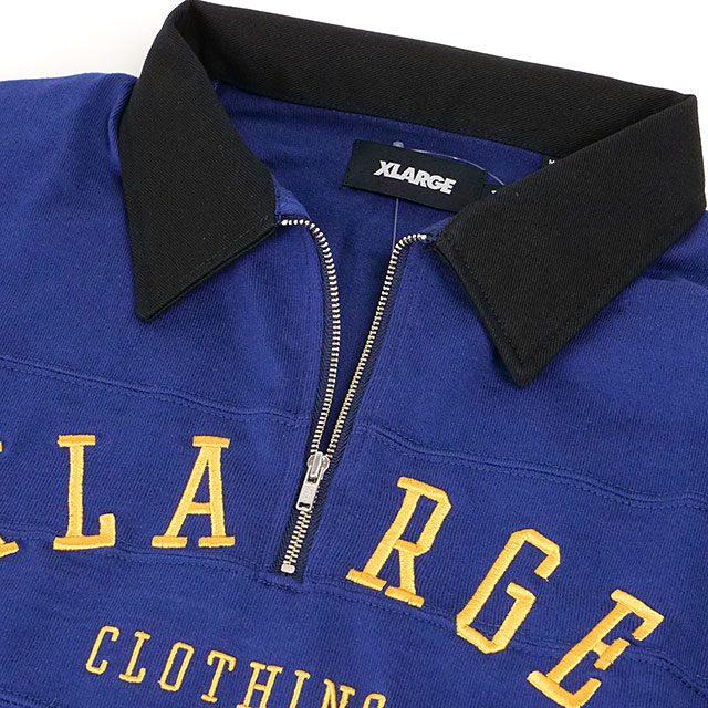 エクストララージ XLARGE メンズ ラグビージップシャツ 101222014010