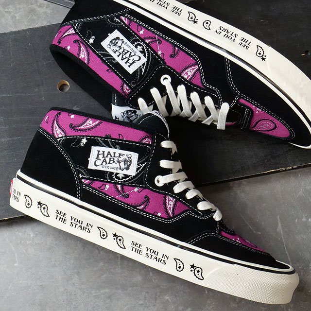 カスタムキューピー ハーフ&ハーフ デニス君バージョン VANS HALF CAB 33 DX #vans #halfcab #sneakers