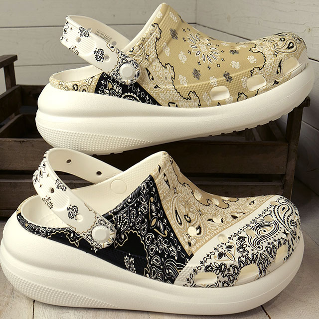 crocs クロックス サンダル クラシック クラッシュ バンダナ