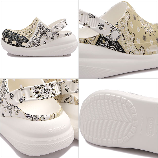 crocs クロックス サンダル クラシック クラッシュ バンダナ