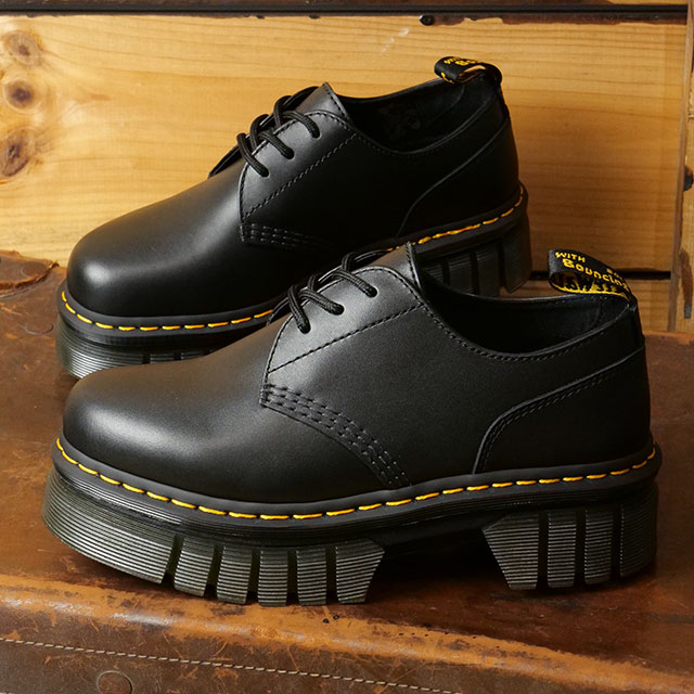 hN^[}[` Dr.Martens fB[X 3z[V[Y I[hbN 3ACbg 27147001 Audrick 3i Shoe \[ Black Nappa Lux K戵X