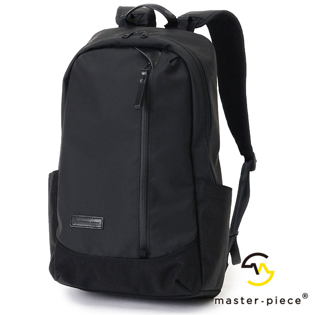 美品 Master Piece ブラック リュック master-piece マスターピース リュック フラップバックパック