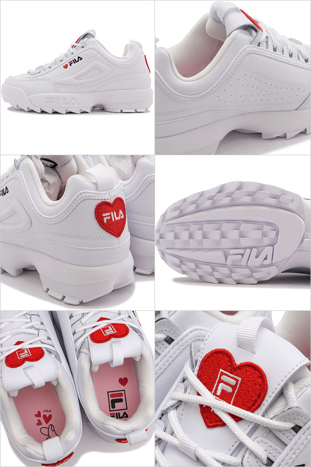 FILA（フィラ） レディース スニーカー ディスラプター2 ハート