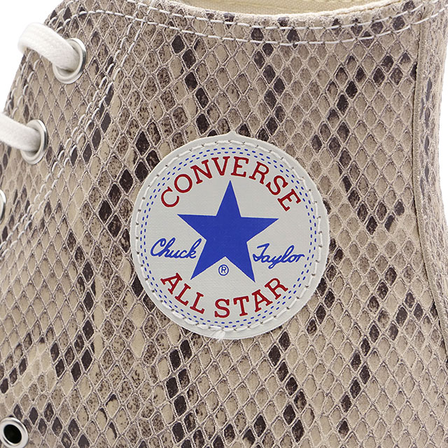 CONVERSE（コンバース） スニーカー レザー オールスター US パイソン