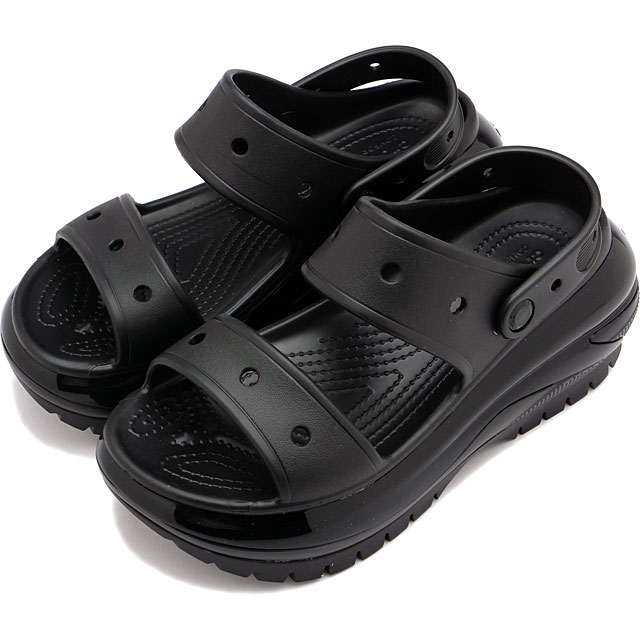 クロックス crocs Classic Mega Crush Sandal W 207989 サンダル crocs クロックス クラシック メガ クラッシュ サンダル 207989