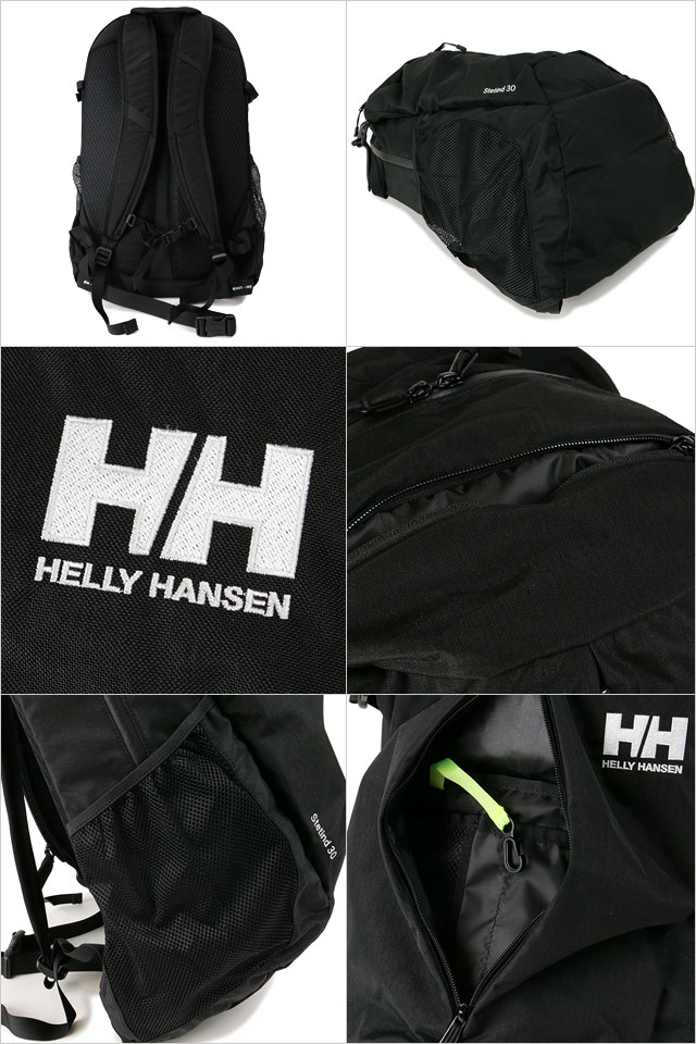 ヘリーハンセン HELLY HANSEN リュック ステティンド30 HY92330-K Stetind 30 メンズ・レディース HH 鞄 ハイキング レインカバー付き ブラック 正規取扱店_2