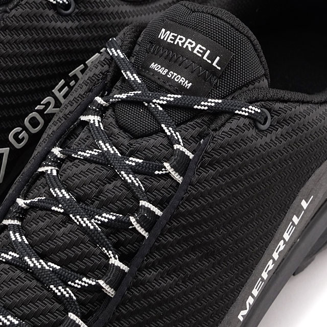 メレル MERRELL メンズ モアブ スピード ストーム ゴアテックス J067549 SS23 M MOAB SPEED STORM GORE-TEX 靴 BLACK BLACK｜mischiefstyle｜04